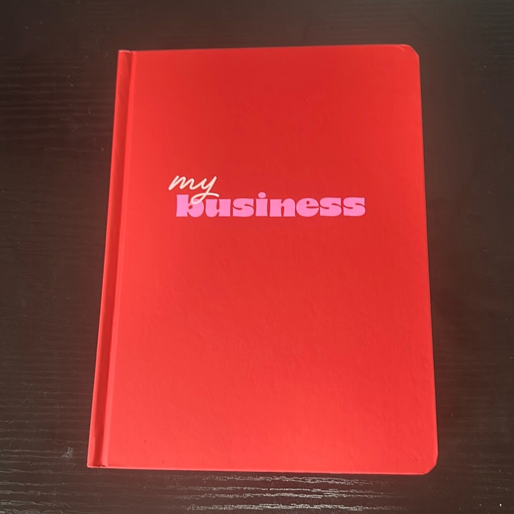 Journal, notebook, My Business by Tabitha Brown for Target